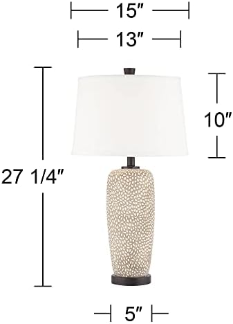 360 Lighting Anna 27 1/4" Tall Table Lamps Set of 2 Coastal Modern