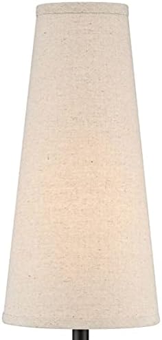 Snippet 26" Tall Table Lamps Set of 2 Espresso Bronze Brown Accent Modern
