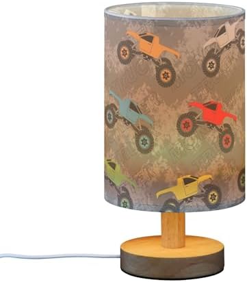 Monster Truck LED Table Lamp with USB Port