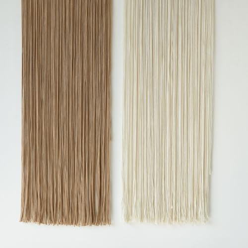 2Pcs Macrame Wall Hanging Boho wall decor Fiber Art Decor 13.7"W*51"L