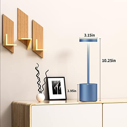 Cordless Table Lamp Rechargeable,Battery Powered LED Outdoor Table Light