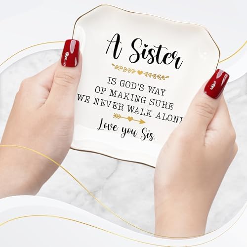 HEXMOZ Sister Birthday Gifts for Sisters Adult, Big Sis, Little Sis