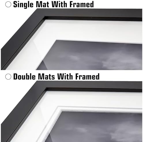 A&T ARTWORK Black and White Street Sign Photo Prints Gift,includes Names and the Date Unique Gift for the Anniversary.14x11 inches with Mat UNFRAMED