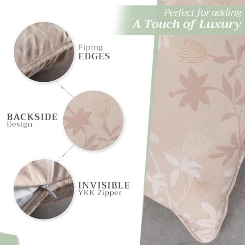 Maison d' Hermine Throw Pillow Covers 100% Cotton (18" x 18" - Pack of 1)
