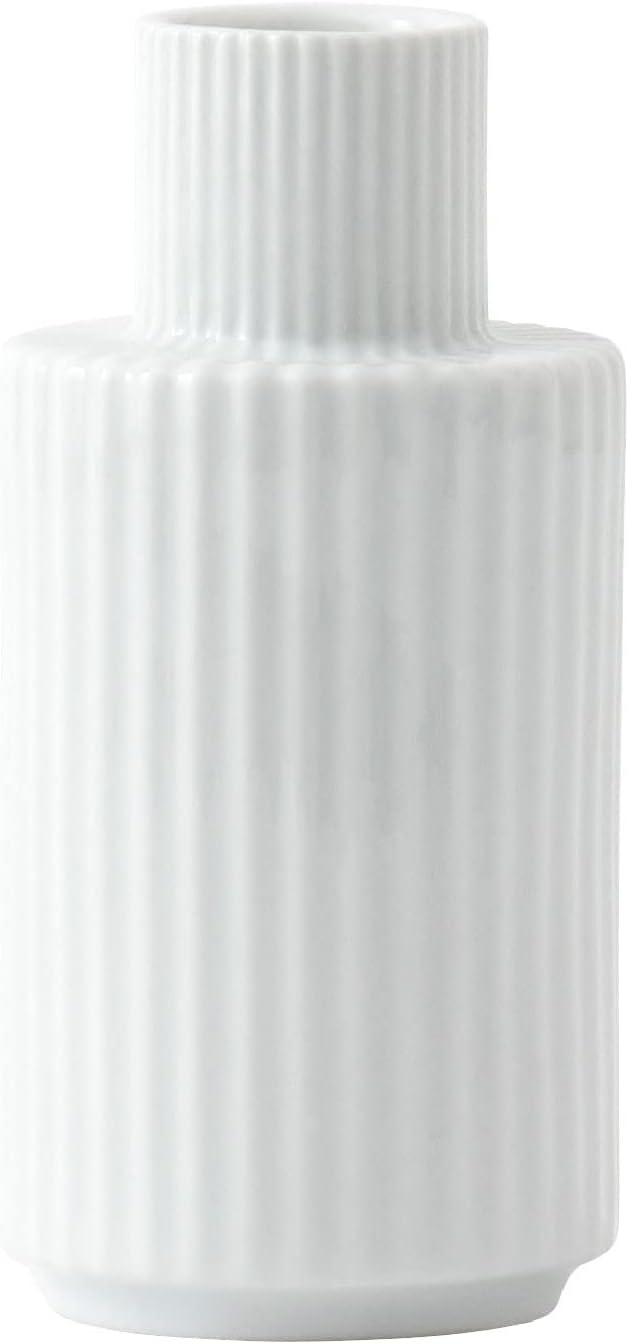 Lyngby Porcelaen Candle Holder | White Porcelain | 4.3 Inches
