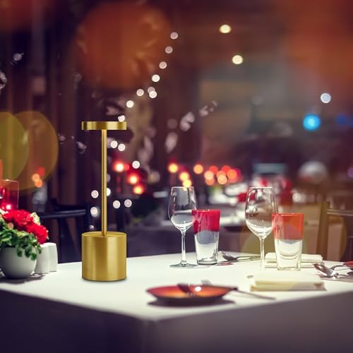 TBBGA LED Cordless Table Lamps, 5000mAh Rechargeable Table Light
