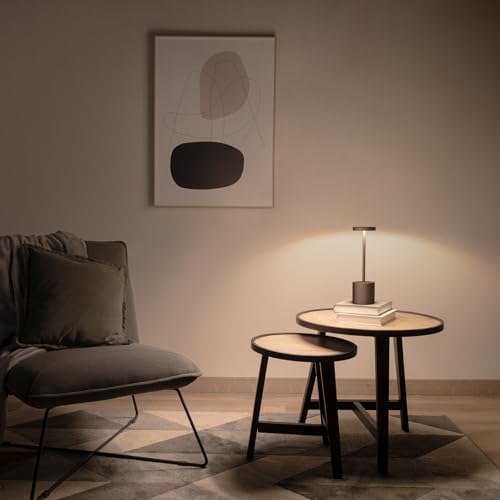 Cordless Table Lamp Rechargeable,Battery Powered LED Outdoor Table Light