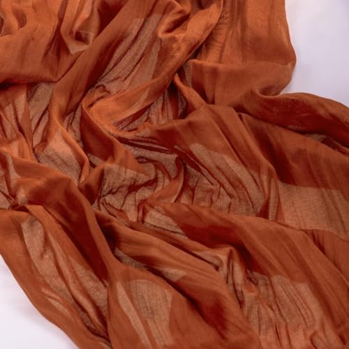 12 Pack Cheesecloth Terracotta Table Runner 10ft Rustic Gauze Decor