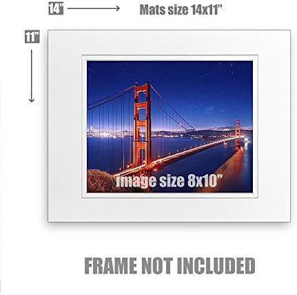 A&T Artwork Golden Gate Bridge Personalized Photo Prints Gift Couple's Names and the Special Date Gift for Anniversary,Valentine's day,Wedding. 14x11 inches & D-Mats UNFRAMED
