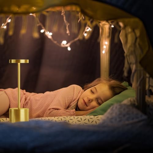 TBBGA LED Cordless Table Lamps Set of 2, 5000mAh Rechargeable Table Light