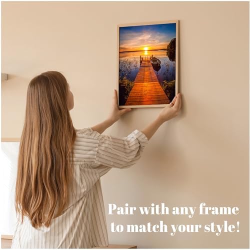 A&T ARTWORK Love You Every Step Every Day Canvas Poster Prints Gift Couple's Names and the Date Gift for Anniversary,Valentine's day,Wedding.Canvas Poster UNFRAMED