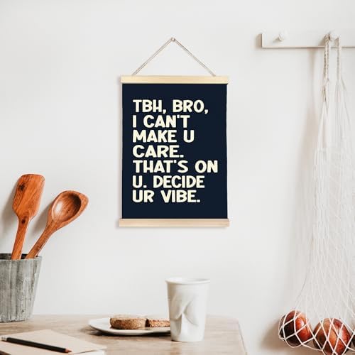 CGBHW Funny Classroom Poster Hanger Frame 12x16 Inch Purplish Blue, Classroom Must Haves Posters Wall Art Hanging Decor for Middle School Math Classroom Kids Room,Gifts for English Teacher Teens