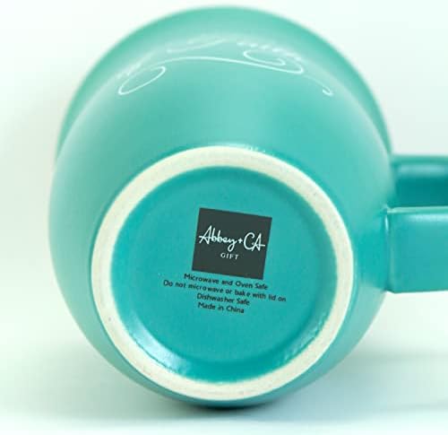Woman of Faith Mug and Lid/Coaster Set, Christian Gifts for Women, 14-ounces, Microwave and Dishwasher Safe, by Abbey & CA Gift