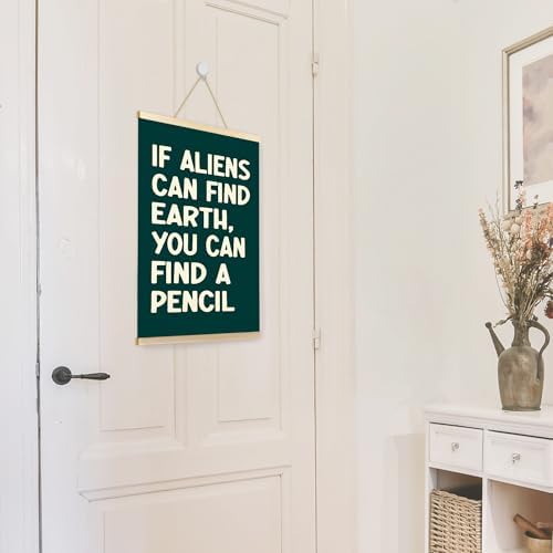CGBHW 12x16 Inch Dark Green Classroom Poster Hanger Frame, Modern Contemporary Education Wall Art, Motivational Decor for Classroom, Teacher, Kid, Teenager