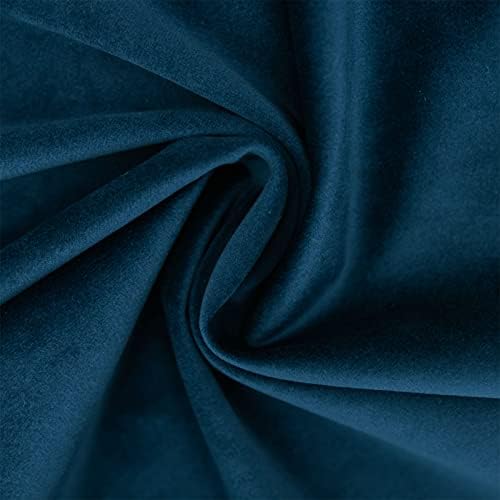 Navy Decorative Lumbar Velvet Throw Pillow Covers 12x20 inch Set of 2 with Zipper Luxury Soft Solid Rectangle Cushion Covers Case for Sofa Couch Bed Living Room