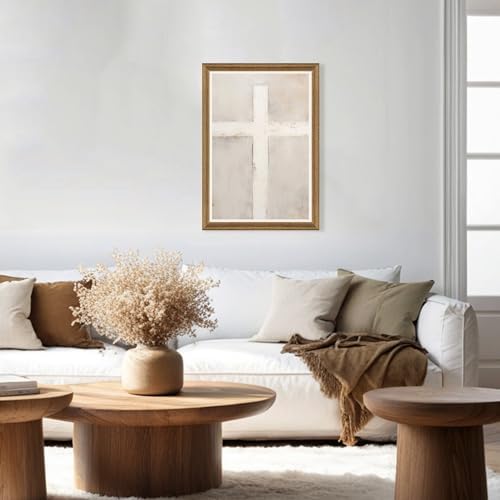 Fantasy Artists Christian Cross Wall Art – Reverent Symbol of Faith and Redemption, Sacred Religious Artwork for Church, Prayer Room & Faith-Centered Home,20W X 30H