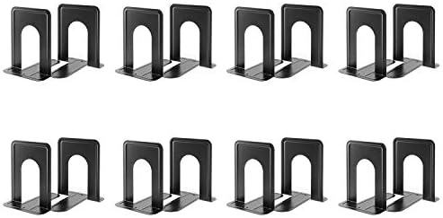 MaxGear Book Ends Universal Premium Bookends for Shelves, Non-Skid Bookend