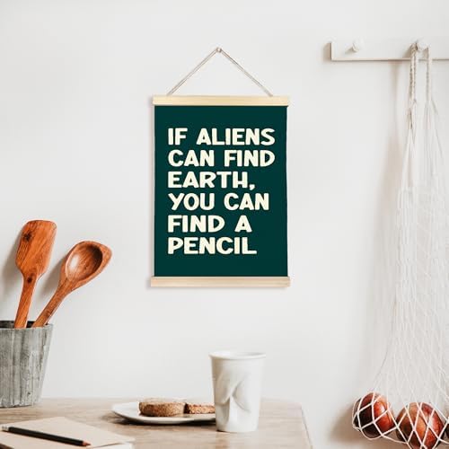 CGBHW 12x16 Inch Dark Green Classroom Poster Hanger Frame, Modern Contemporary Education Wall Art, Motivational Decor for Classroom, Teacher, Kid, Teenager
