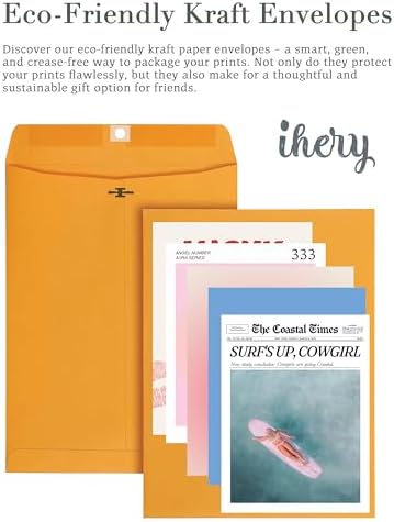 iHery 12x16in Every Hour Is Happy Hour Unframed Newspaper Wall Art | Unframed Canvas Print, Retro Editorial Decor for Bedroom 1Pack