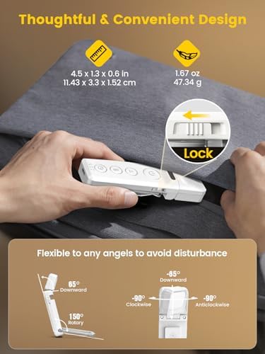 Glocusent 14 LED Book Light for Reading in Bed, USB-C Rechargeable