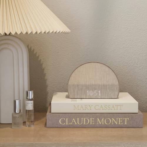 2pc Linen Decorative Faux Book Box Set with Hidden Storage