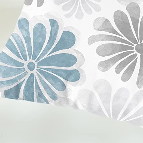 CaliTime Decorative Couch Throw Pillow Covers, 20 X 20 Inches, Smoke Blue