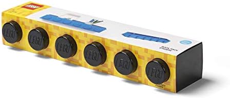 Room Copenhagen LEGO Book Rack Wall Shelf 18.9 in Black