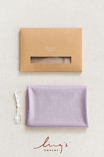 Ling's Moment 14Ft Light Purple Table Runner, Wedding Chiffon Table Runners