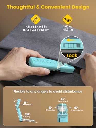 Glocusent 14 LED Book Light for Reading in Bed, USB-C Rechargeable