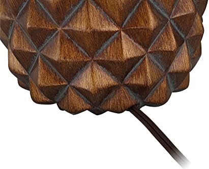 Paget 23 3/4" High Table Lamps Set of 2 Brown Pineapple Accent Coastal