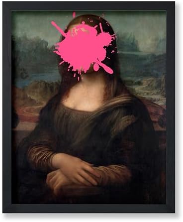 Poster Master Mona Lisa Print - Baroque Painting Poster - Altered & Pop Art - Housewarming Gift for Men & Women - Great Decor for Office, Living Room or Bedroom - 16x20 UNFRAMED Wall Art