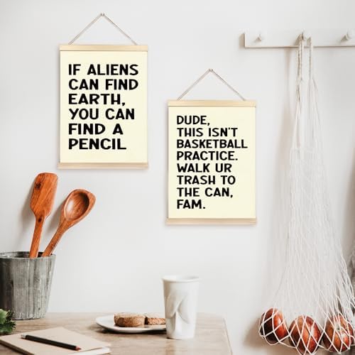 CGBHW Funny Classroom Themes Decoration Sets Poster Hanger Frame 12x16 Inch, Inspirational Growth Mindset Posters Wall Art Hanging Decor for Middle School Math Classroom Playroom,Gift for Teacher