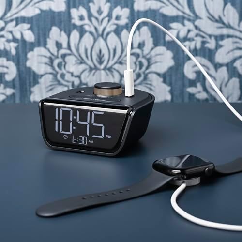 Brandstand CubieWink - Charging Alarm Clock with USB Ports