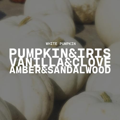 Milkhouse White Pumpkin Soy Candle, 26 oz Farmhouse Jar, 150+ Hr Burn