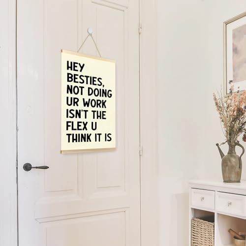 CGBHW Funny Classroom Poster Hanger Frame 12x16 Inch, Classroom Nurse Office Must Haves Posters Wall Art Hanging Decor for Middle High School Decoration, Funny Teacher Nursing Student Gifts