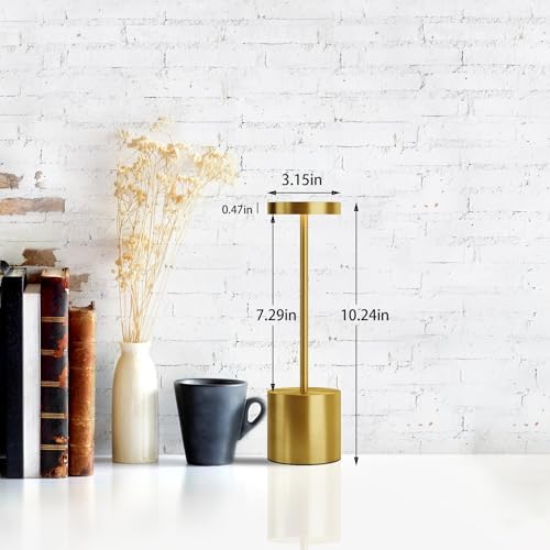 TBBGA LED Cordless Table Lamps, 5000mAh Rechargeable Table Light