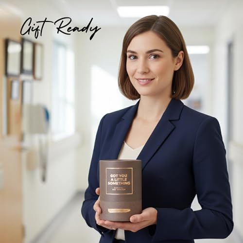 Manager Gifts for Women - Lavender Vanilla Scented Soy Wax Candle - Manager Appreciation Gift for Boss Lady, Empowering Boss Gifts for Birthday, Farewell, Thank You, New Job, Office Managers
