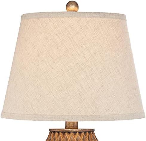 Buckhead 22" High Table Lamp Warm Bronze Brown Accent Geometric Urn
