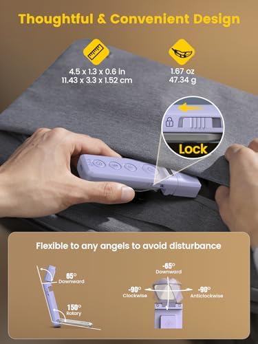 Glocusent 14 LED Book Light for Reading in Bed, USB-C Rechargeable