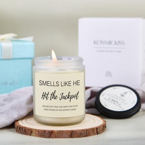 Wedding Gifts for the Bride, 9 OZ Soy Wax Candle Bride Gifts