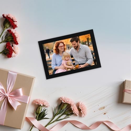 Giftgarden 4x6 Picture Frame Black Set of 16, Lightweight 4 by 6 Photo Frames Bulk for Family, Office, Living room Wall Hanging and Tabletop Display