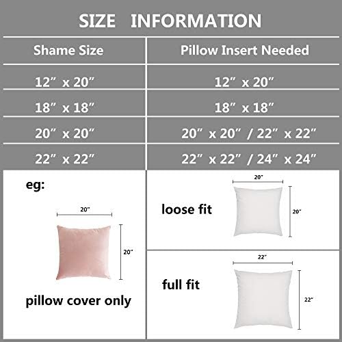 Stellhome Pack of 2 Cozy Velvet Pillow Covers Square Decorative Cushion Covers for Bed Couch Sofa Bench, 22 x 22 inch (55 x 55 cm), Light Pink