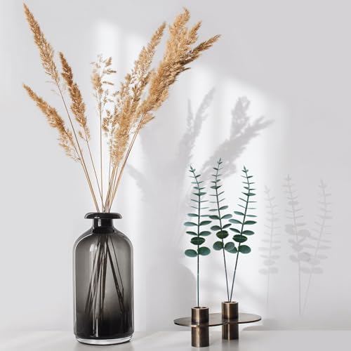 96 Pcs Eucalyptus Stems Faux Greenery Leaves Bulk Artificial Eucalyptus Stems with 15inch for branchs Decor Wedding Bouquet Centerpiece Home Decoration