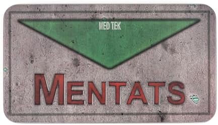 Toynk Fallout Mentats Storage Tin Replica | Metal Trinket Dish Organizer For Jewelry, Accessories, and More