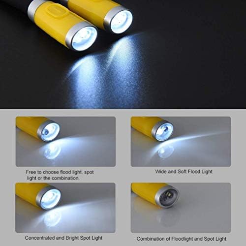 Rechargeable 4 LED Book Light Bright Neck Hug Light, Reading Lights for Reading in Bed, 3 Brightness Levels, Flexible Soft Rubber Arms, Perfect for Bookworms,Knitting,Comping,Crafts