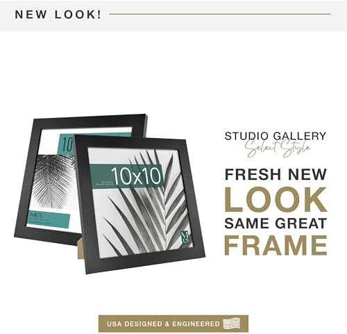 MCS Studio Gallery Frame Black Woodgrain, 1-Pack