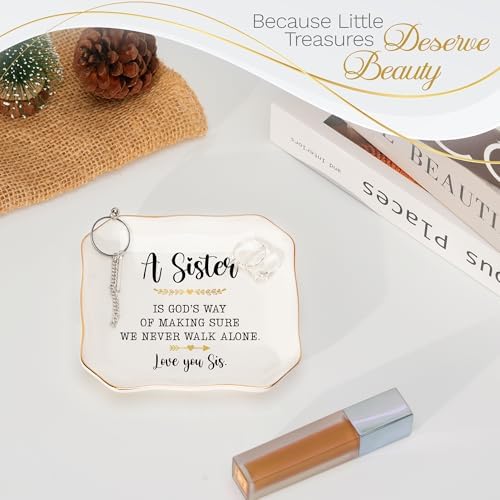 HEXMOZ Sister Birthday Gifts for Sisters Adult, Big Sis, Little Sis
