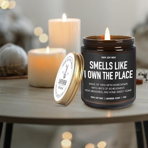Housewarming Gifts New Home, New Home Lavender Candle Gift