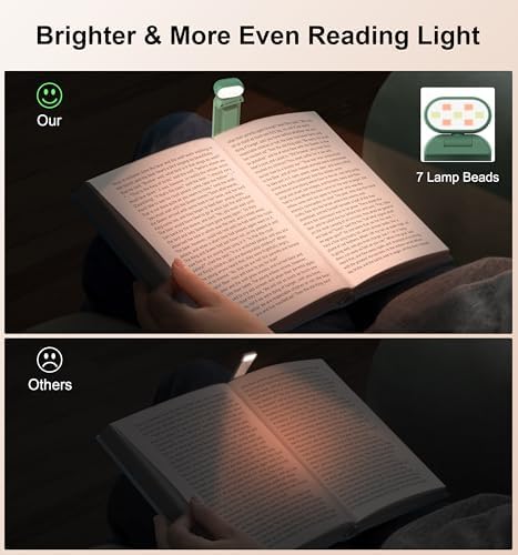 Gritin Reading Light, Rechargeable Book Light for Reading in Bed