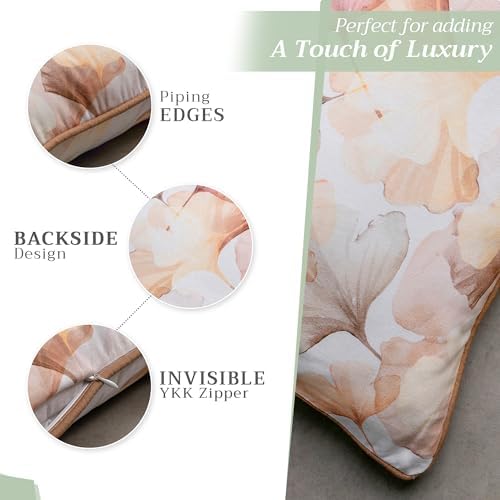 Maison d' Hermine Throw Pillow Covers 100% Cotton (20" x 20" - Pack of 1)